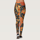 Cray, beroemd William Morris patroon Leggings (Achterkant)