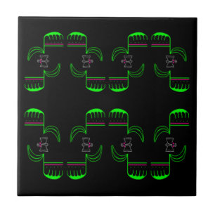 Cray Cray Venus Flytrap Carreaux en céramique