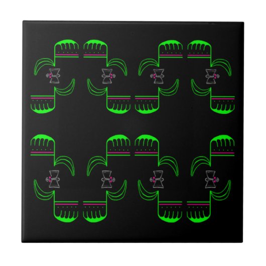 Cray Cray Venus Flytrap Carreaux en céramique (Devant)