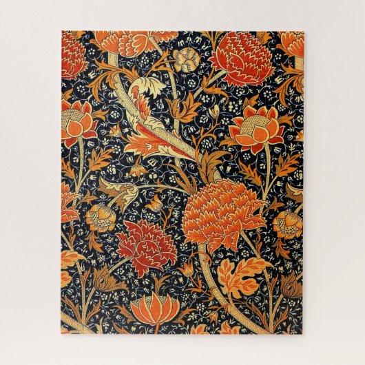 Cray, een patroon van William Morris Legpuzzel (Verticaal)