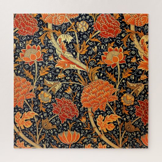 Cray, een prachtig  design van William Morris Legpuzzel (Verticaal)
