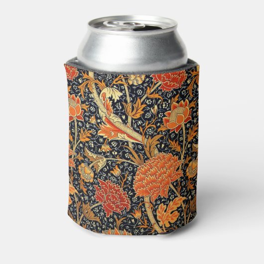 Cray, een prachtig William Morris-ontwerp. Blikjeskoeler (Blikje Achterkant)