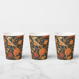 Cray, een prachtig William Morris-ontwerp. Papieren Bekers