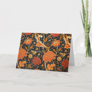 Cray, een William Morris-ontwerp Feestdagen Kaart