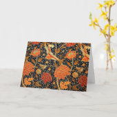 Cray, een  William Morris-ontwerp Kaart (Gele Bloem)