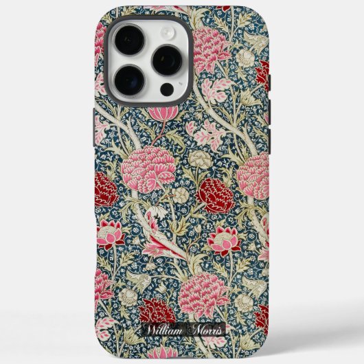 Cray Pattern - bloemen & bladeren - William Morris Case-Mate iPhone Case (Achterkant)