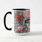 Cray Pattern - bloemen & bladeren - William Morris Mok (Links)