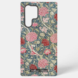 Cray Pattern - bloemen & bladeren - William Morris Samsung Galaxy Hoesje