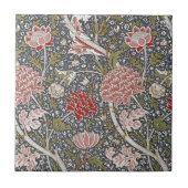Cray Textile Floral William Morris Tegeltje (Voorkant)