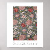 Cray Textile Pattern Wiiliam Morris Poster (Voorkant)