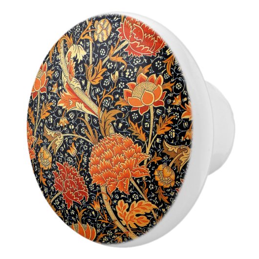 Cray van William Morris Keramische Knop (Rechts)