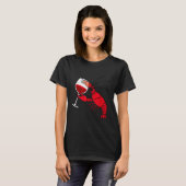 Crayfish Boil Party Funny Crawfish Lobster Seafood T-shirt (Voorkant volledig)