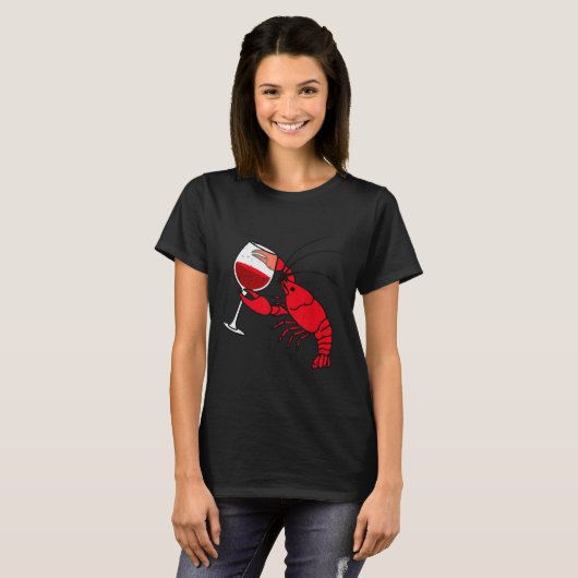 Crayfish Boil Party Funny Crawfish Lobster Seafood T-shirt (Voorkant volledig)