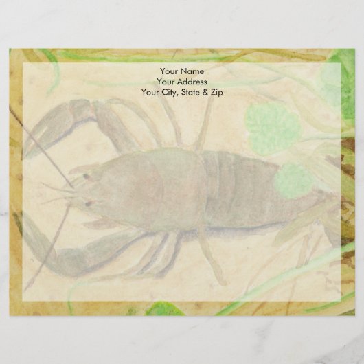 Crayfish Briefhoofd (Voorkant)