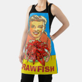 Crayfish, Crawfish voegt tekst toe, Apron Schort (Insitu)