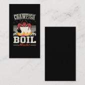 Crayfish Eater Visitekaartje (Voorkant / Achterkant)