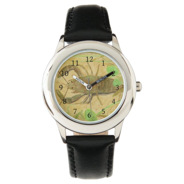Crayfish Horloge (Voorkant)