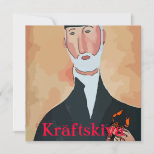 Crayfish Party, Kräftskiva, Scandinavië Kaart