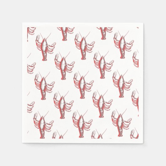 Crayfish Servet (Voorkant)