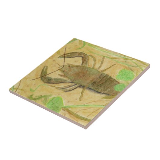 Crayfish Tegeltje (Zijkant)