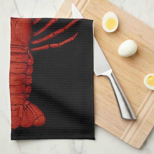 Crayfish Theedoek (Quarter Fold)