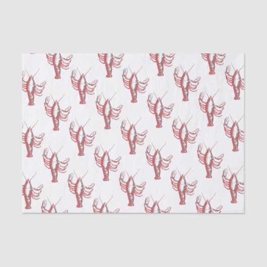 Crayfish Tissuepapier (Voorkant)