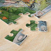 Crayfishing, 1895 by Carl Larsson Legpuzzel (Zijkant)