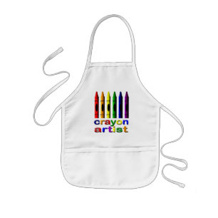 Crayon Artist Kinder Apron Schort