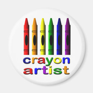Crayon Artist Magnet Magneet