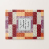 Crayon Box Patchwork Print Legpuzzel (Horizontaal)