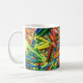 Crayon cire Art 1 Mug (Gauche)