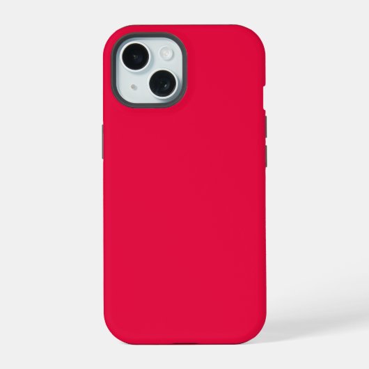 Crayon Color Red iPhone 15 Coque (Verso)