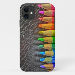 Crayon coloré mince à peine là coque iphone