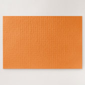 Crayon Couleur orange Solide Niveau Expert Puzzle (Horizontal)