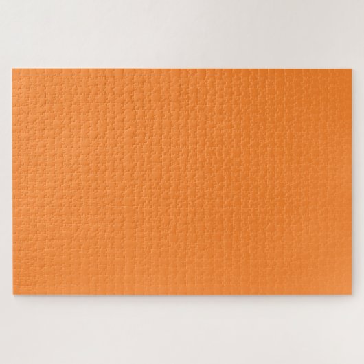 Crayon Couleur orange Solide Niveau Expert Puzzle (Horizontal)