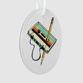 Crayon de bande cassette des années 80 Lancer Rétr (devant)