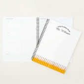 Crayon de classe pour enseignant Nom personnalisé (Devant avec enveloppe)