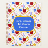 Crayon de pomme de salle de classe de professeur C (Devant)