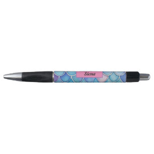 Crayon de sirène et toilette