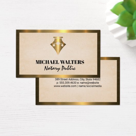 Crayon | Échelles juridiques | Bordure métal or (Bureau)