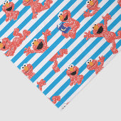 Crayon Elmo Stripe Pattern Tissuepapier (Detail)