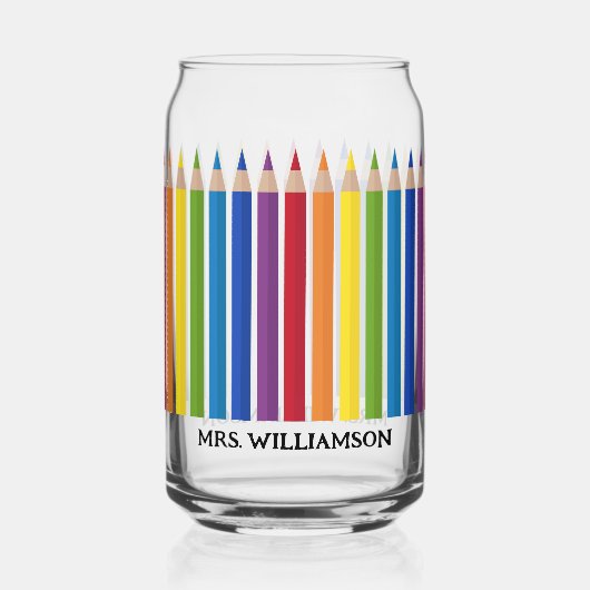 Crayon enseignant coloré (Recto)