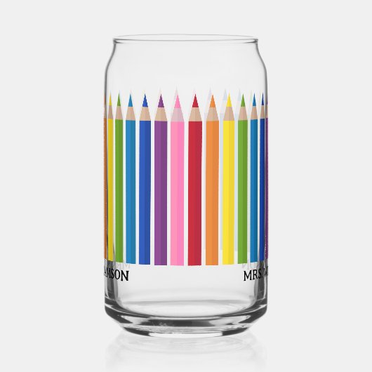 Crayon enseignant coloré (Droite)