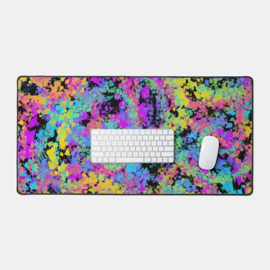 crayon fondu multicolore : (Clavier et souris)
