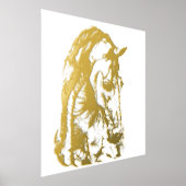 Crayon graphique de l'art du cheval dessin d'or ar (Poser)