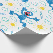 Crayon Grover Sunshine Pattern Cadeaupapier (Hoek)