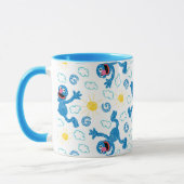 Crayon Grover Sunshine Pattern Mok (Links)
