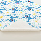 Crayon Grover Sunshine Pattern Sherpa Deken (3/4)