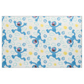 Crayon Grover Sunshine Pattern Stof (Fat Quarter)