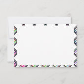 Crayon Jamboree Blank Invitation Modèle (Dos)